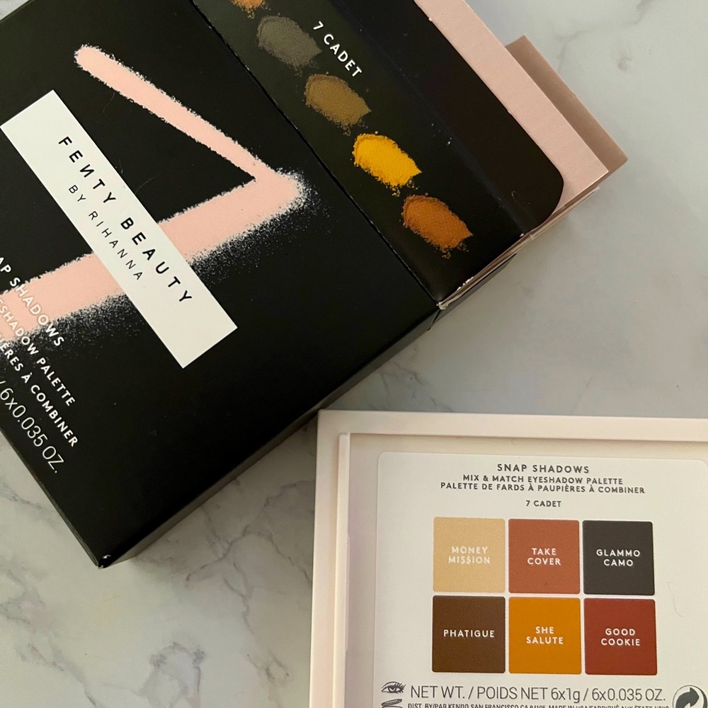 Fenty Beauty NIB Cadet Snapshadow 7 Discontinued
